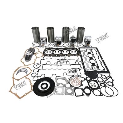 Overhaul Rebuild Kit With Gasket Set Bearing For Perkins 404D-22/404D-22T